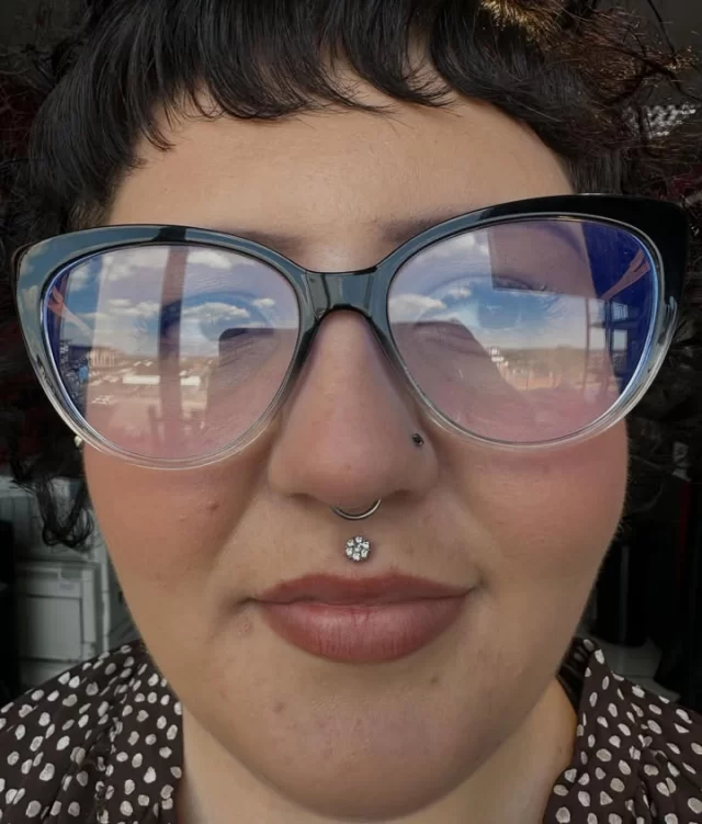 Sometimes it’s the smallest change that makes the biggest difference.

Lenè Smit popped in to upgrade her healed philtrum piercing, and I absolutely love how this new piece catches the light.

One of the things I enjoy most about jewellery upgrades is that they completely change the look of a piercing without having to go through the healing process again. It’s the same piercing… it just feels brand new.🤩

If you’ve got healed piercings that you’re starting to feel a little bored with, a jewellery change can make all the difference.

Pop in and let’s see what treasures we can find for you.

📍 Based inside Jaded_Ink 
📲 WhatsApp 084 600 5263
💻 www.modifiedmonkey.co.za

#modifiedmonkey 
#philtrumpiercing 
#piercing 
#bodyjewellery 
#titaniumjewellery